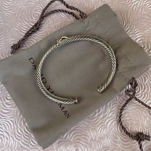 David Yurman X Station Bracelet in Sterling Silver
